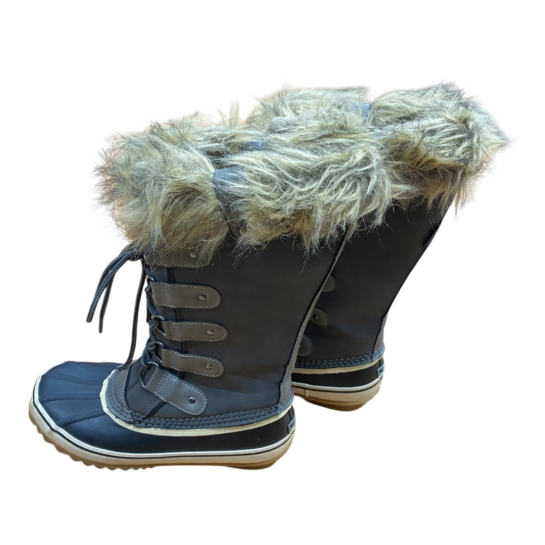 Boots Snow By Jbu By Jambu In Grey, Size:6.5