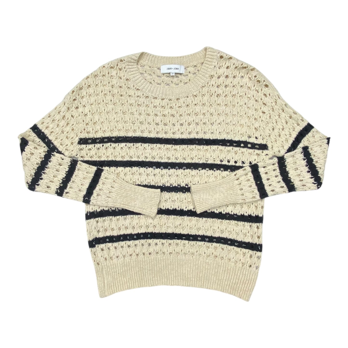 Sweater By John + Jenn In Striped Pattern, Size:Sp