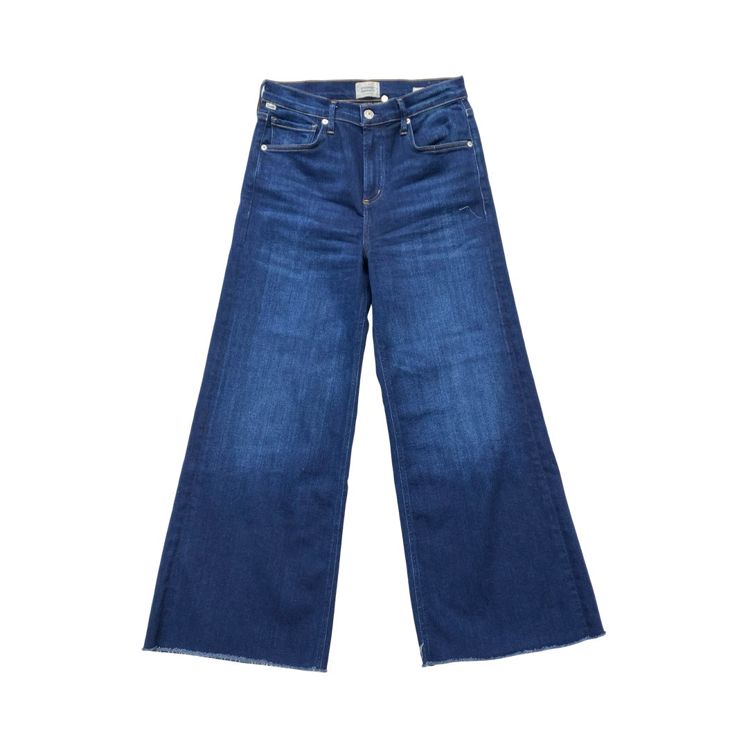 Jeans Wide Leg By Citizens Of Humanity In Blue Denim, Size:2