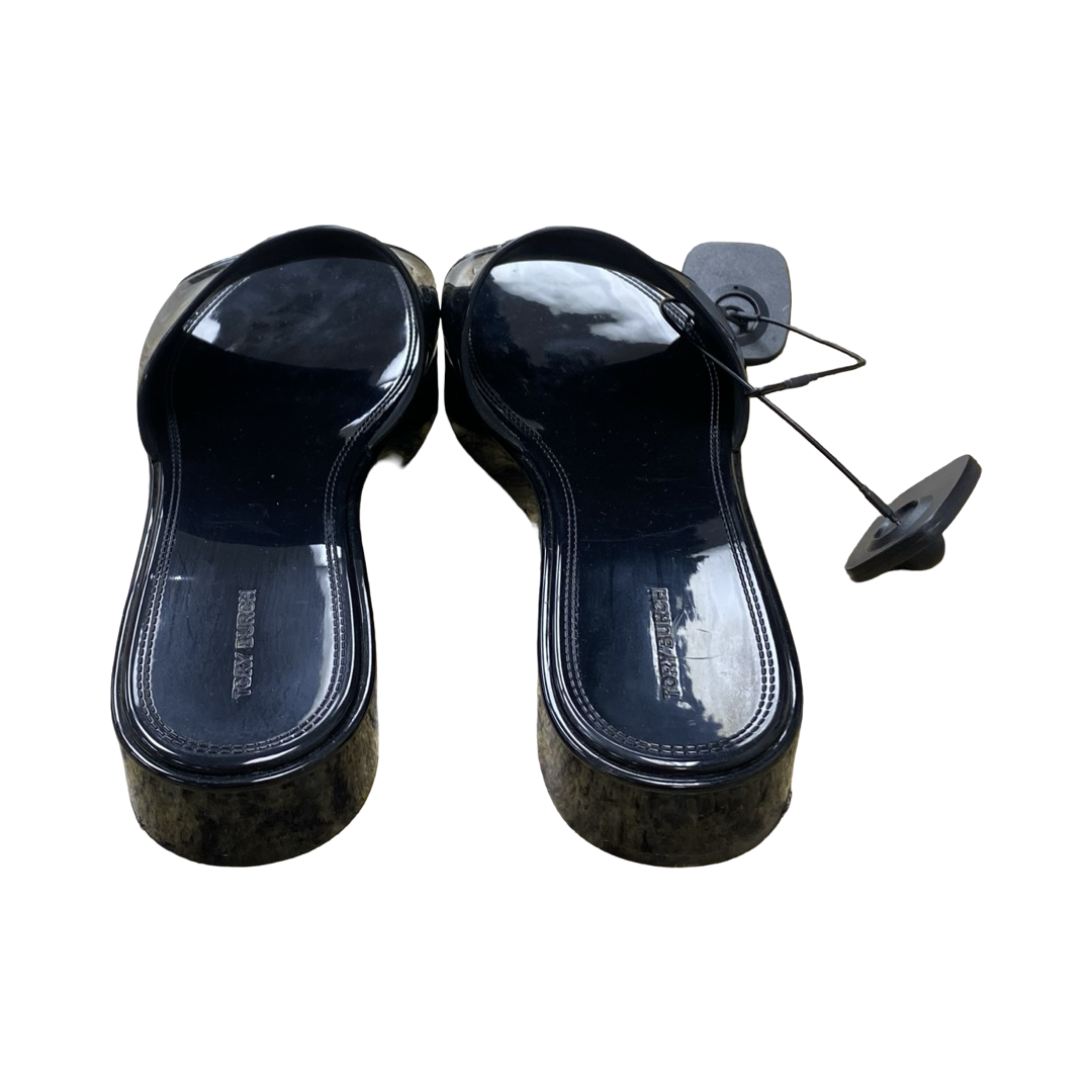 Sandals Designer By Tory Burch In Black, Size:10