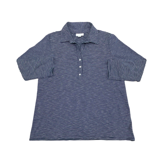 Top 3/4 Sleeve By J. Jill In Striped Pattern, Size:Xs