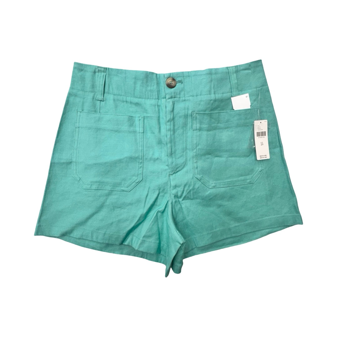Shorts By Maeve In Teal, Size:8