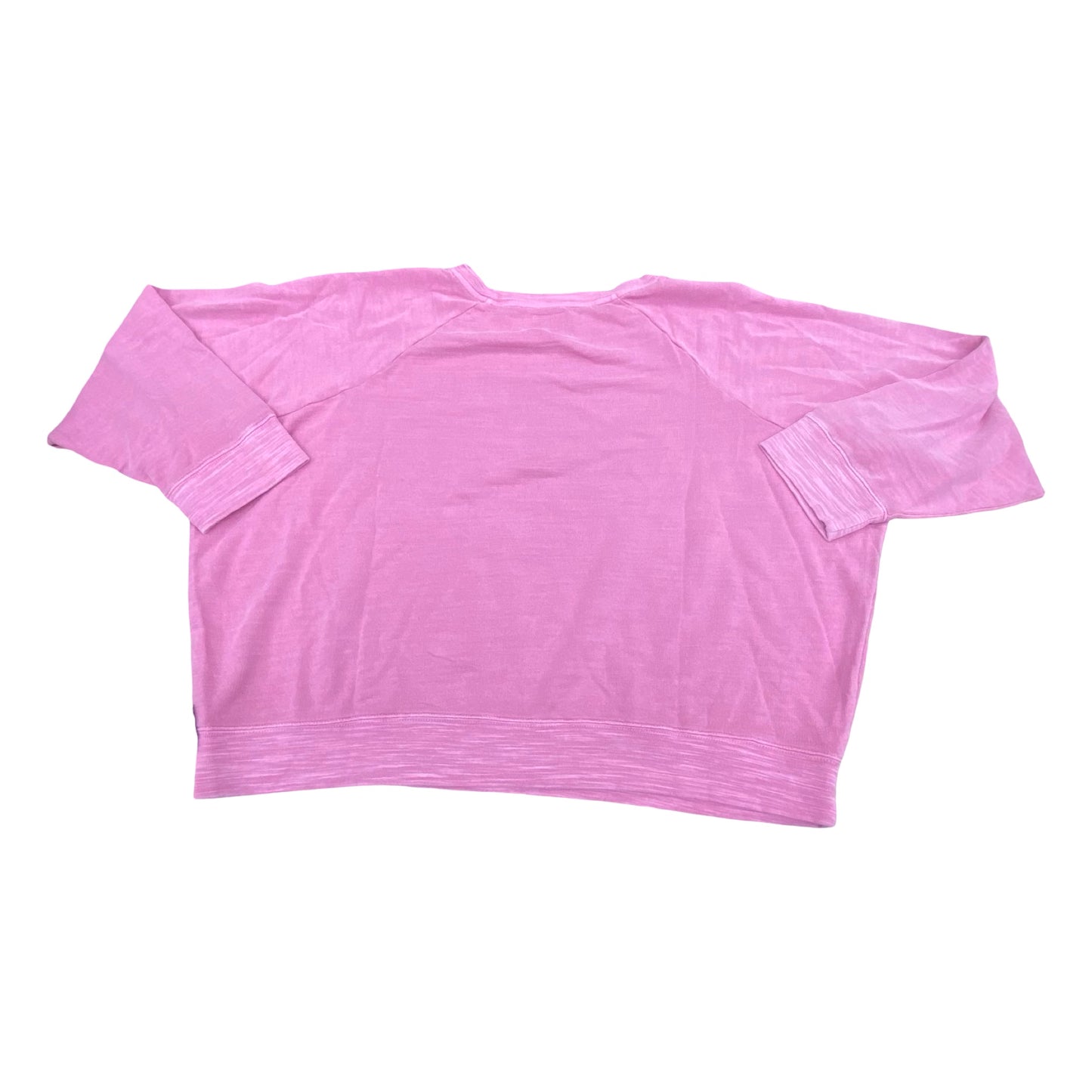 Sweatshirt Crewneck By J. Crew In Pink, Size:2X