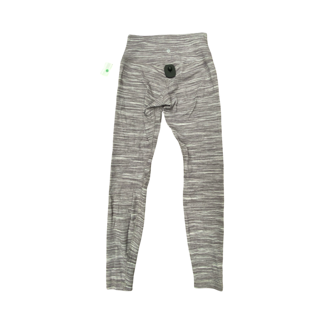 Athletic Leggings By Lululemon In Purple, Size:8
