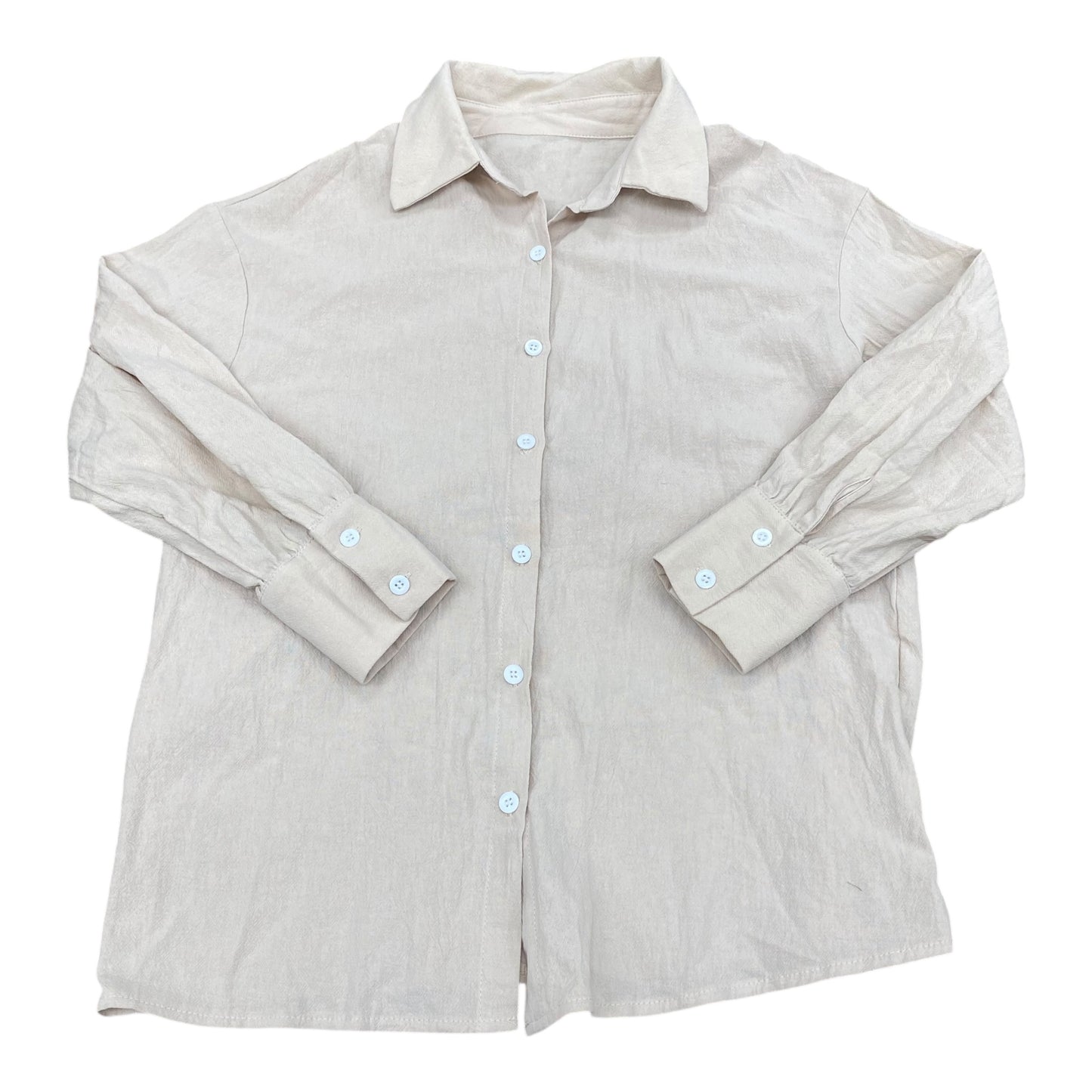 Top Ls By Shein In Beige, Size:S