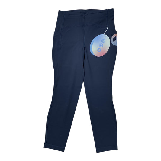 Athletic Leggings By Lululemon In Black, Size:10