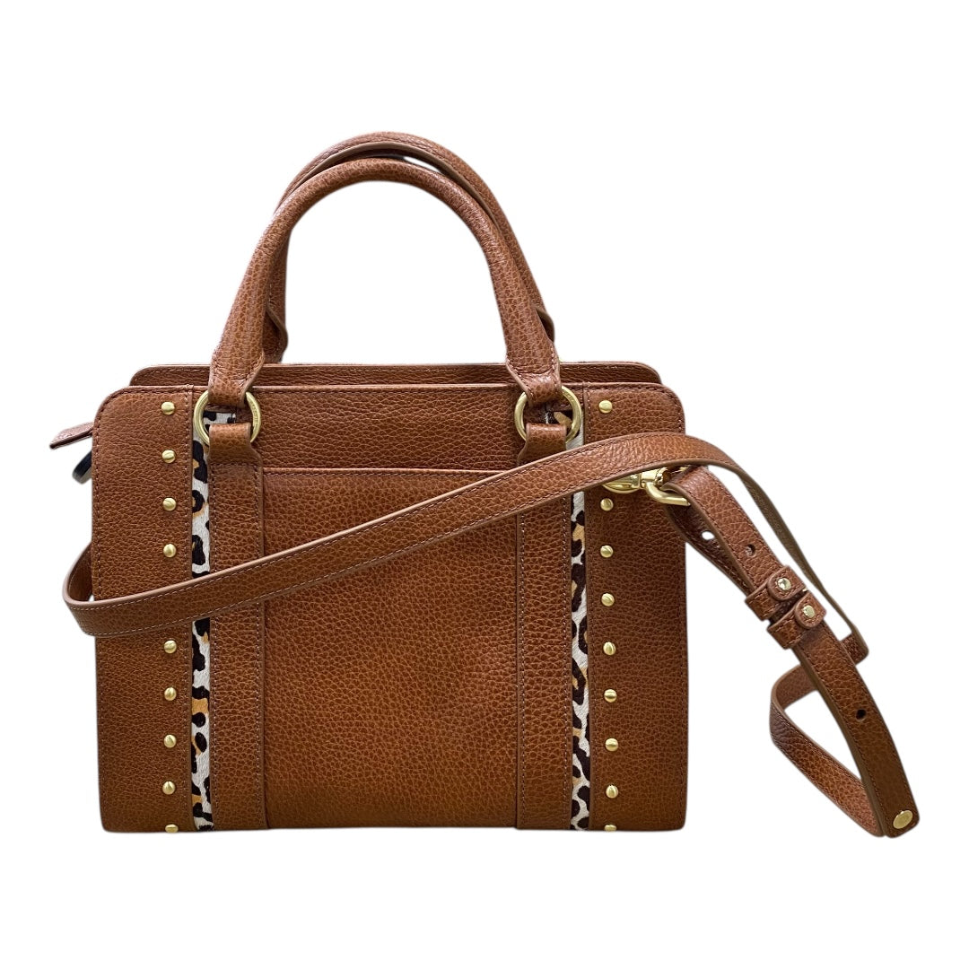 Handbag Designer By Brahmin In Brown, Size:Medium