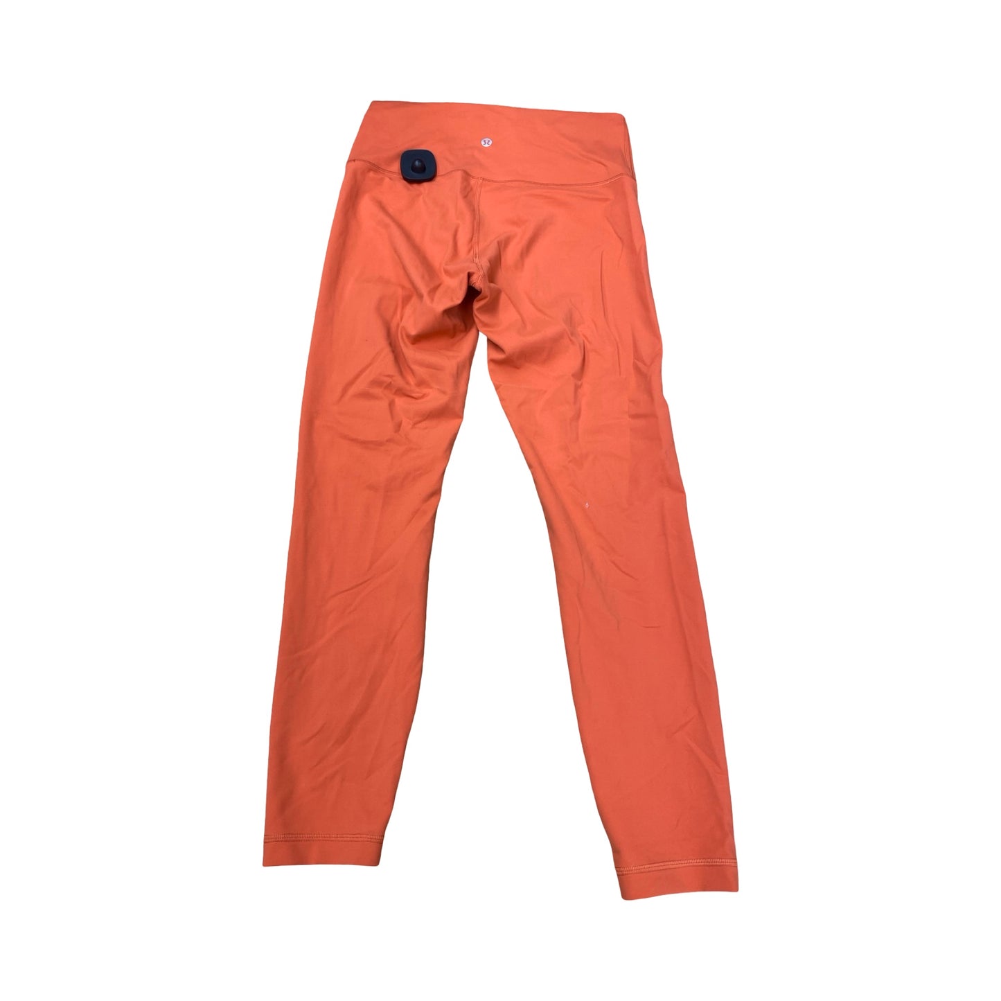 Athletic Leggings By Lululemon In Orange, Size:8