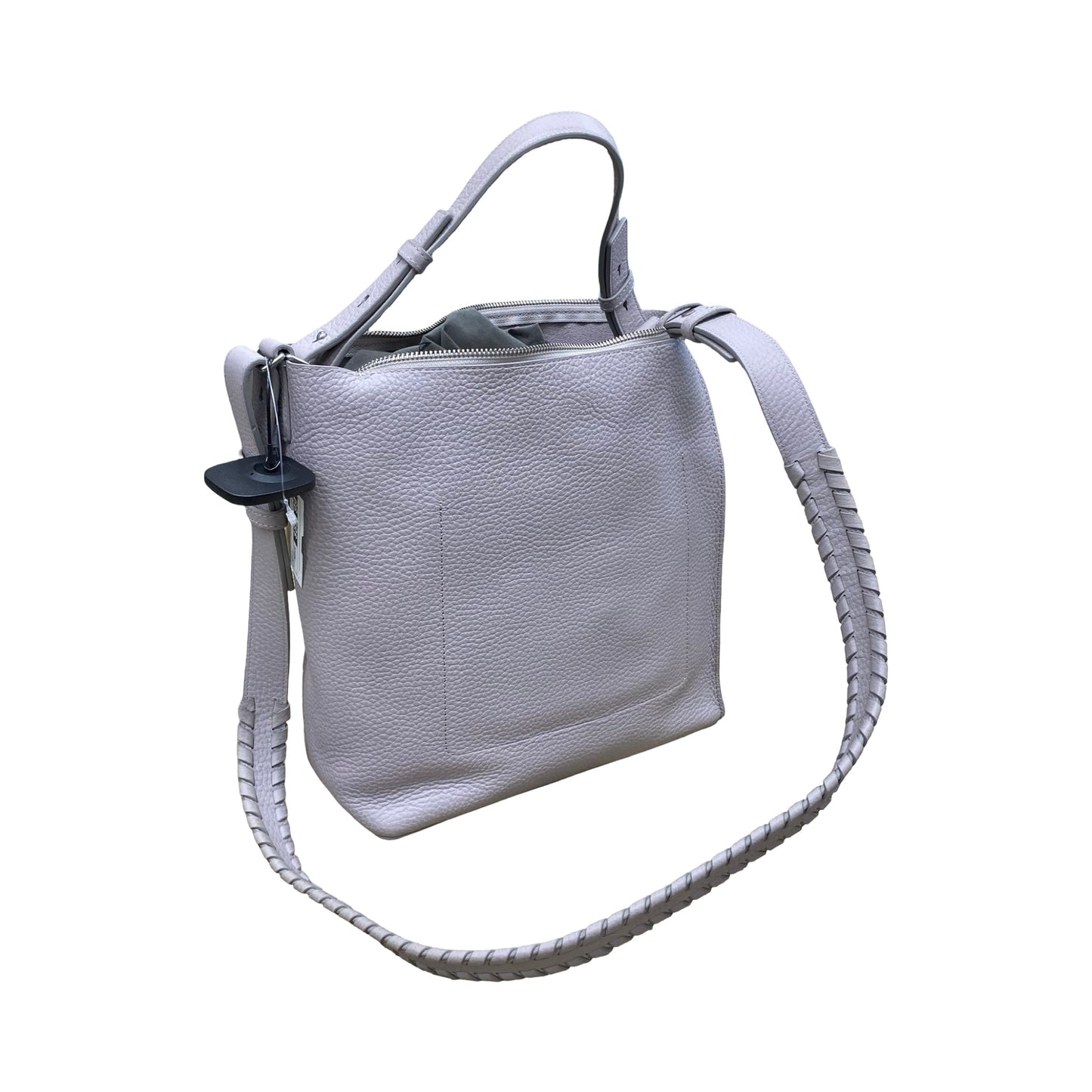 Handbag Designer By All Saints In Grey, Size:Medium