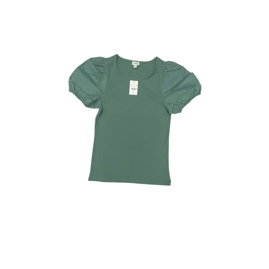 Top Ss By J. Crew In Green, Size:S