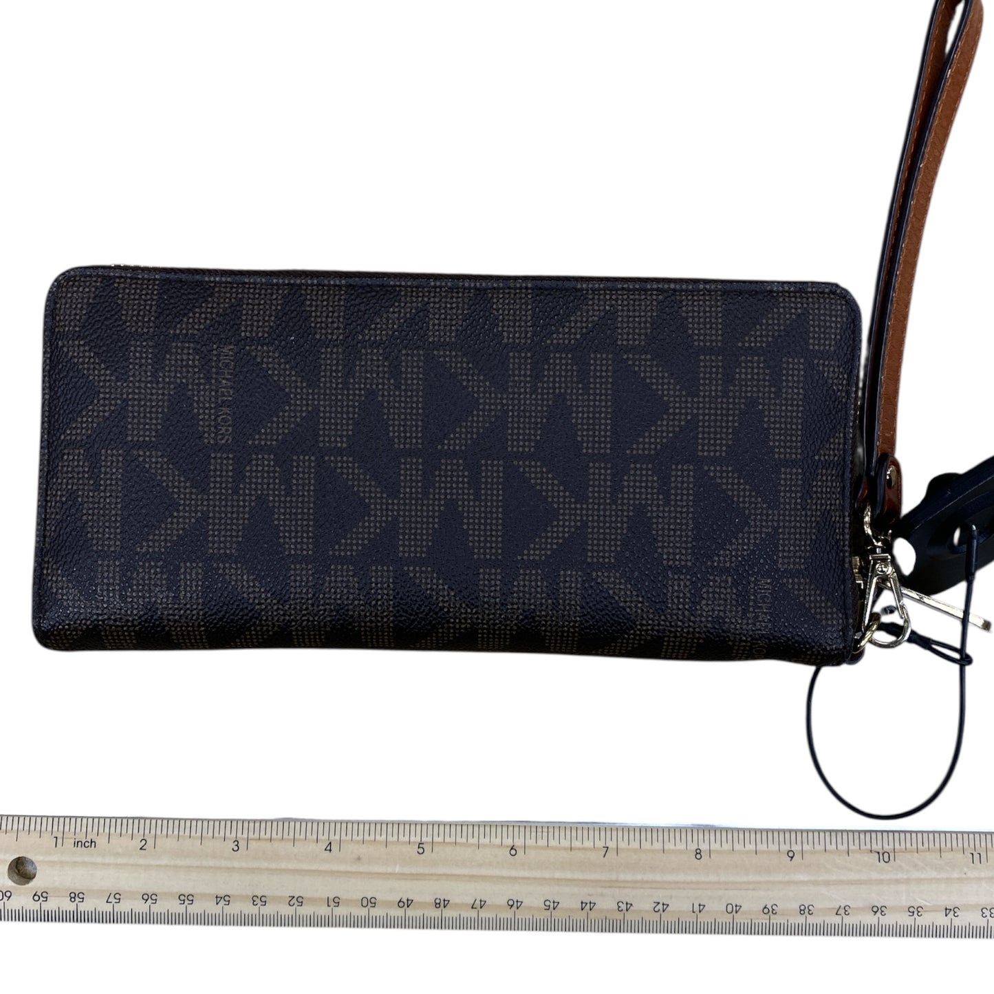 Wallet Designer By Michael Kors In Brown, Size:Large
