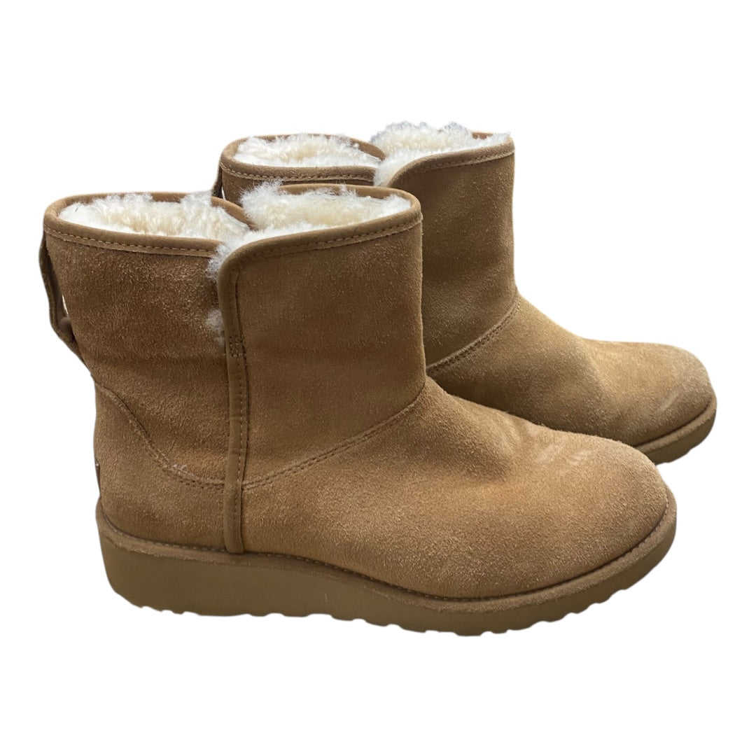 Boots Designer By Ugg In Brown, Size:7