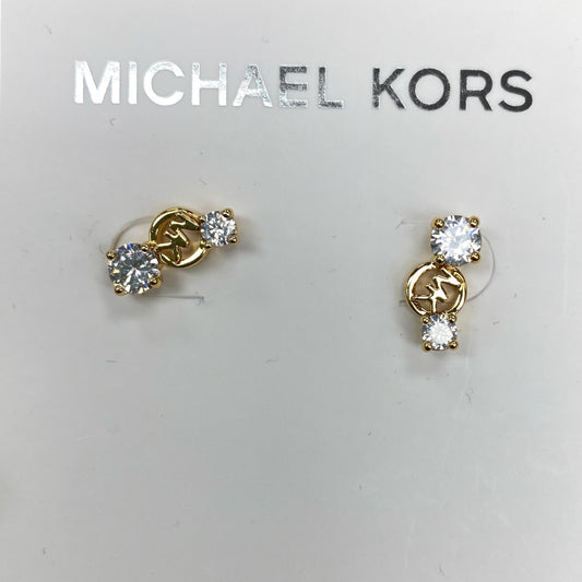 Earrings Designer By Michael Kors In Gold