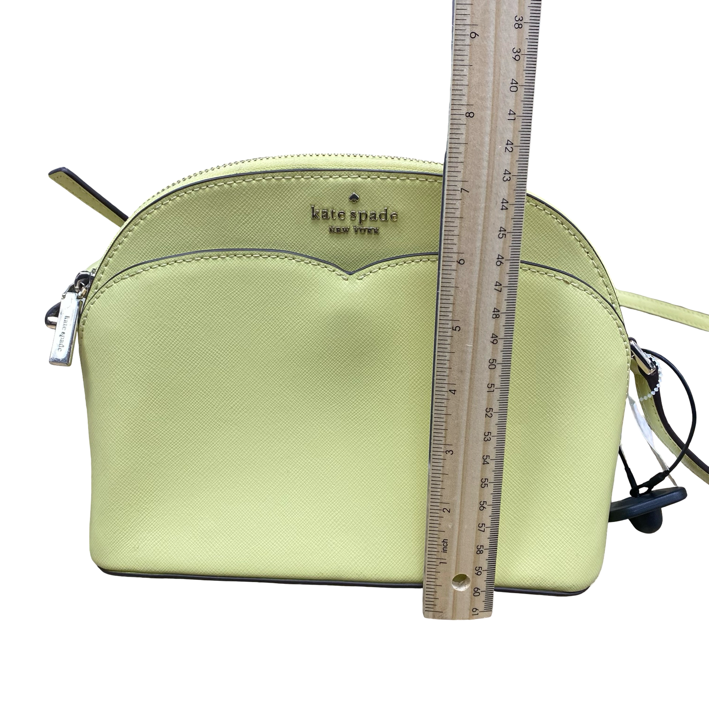 Handbag Designer By Kate Spade In Yellow, Size:Small