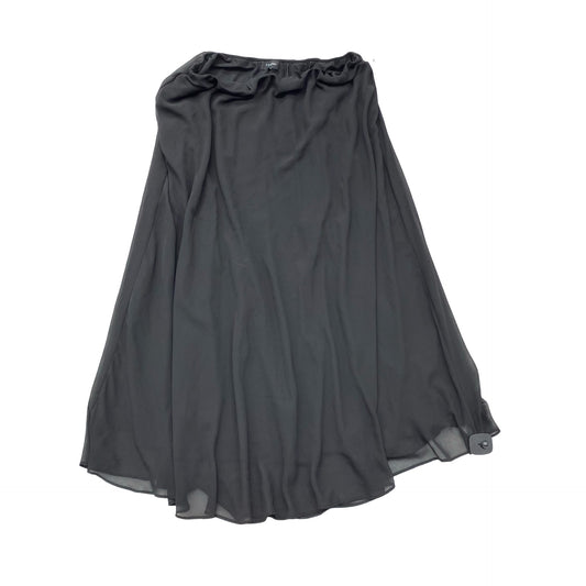 Skirt Midi By Banana Republic In Black, Size:Xxl