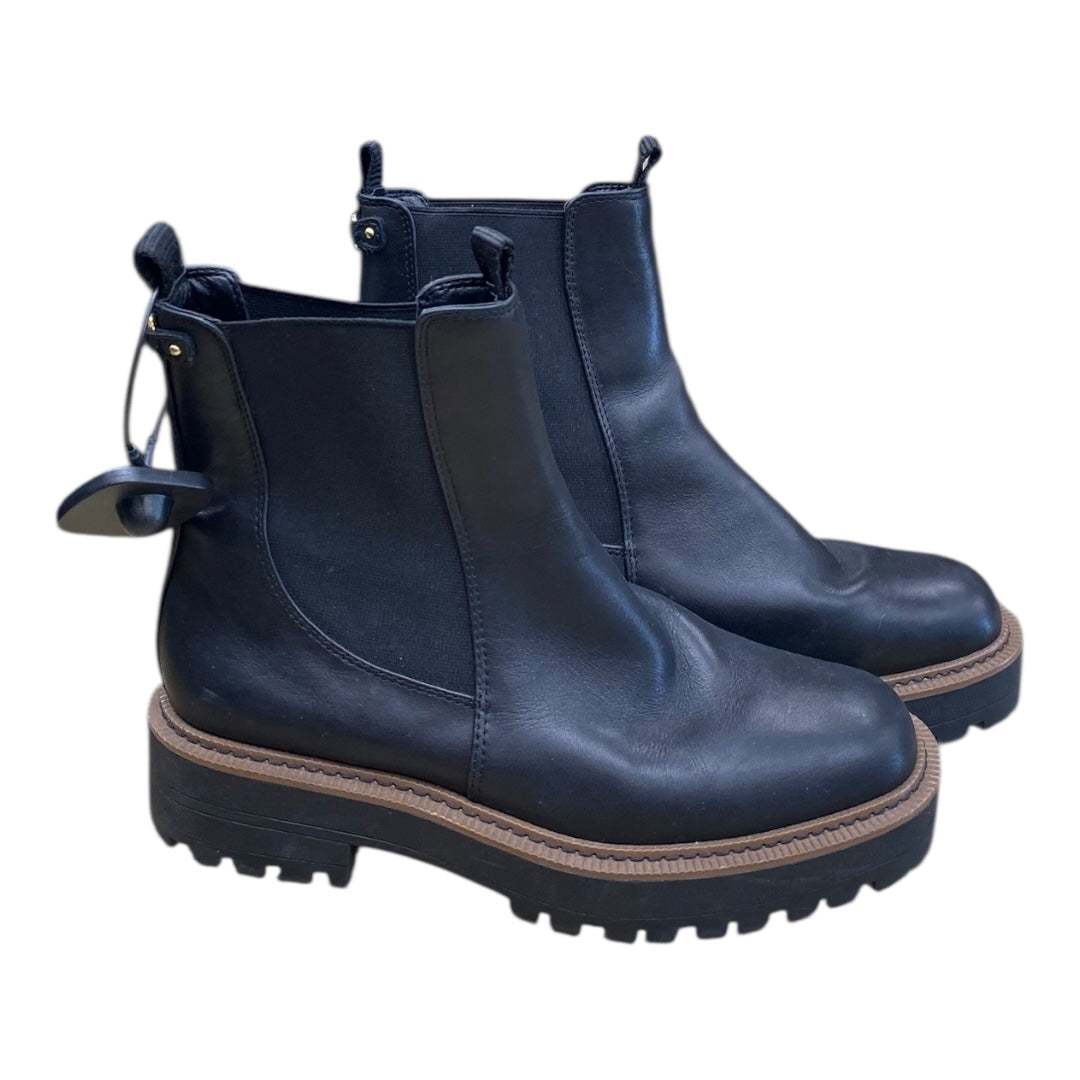 Boots Ankle Heels By Sam Edelman In Black, Size:8