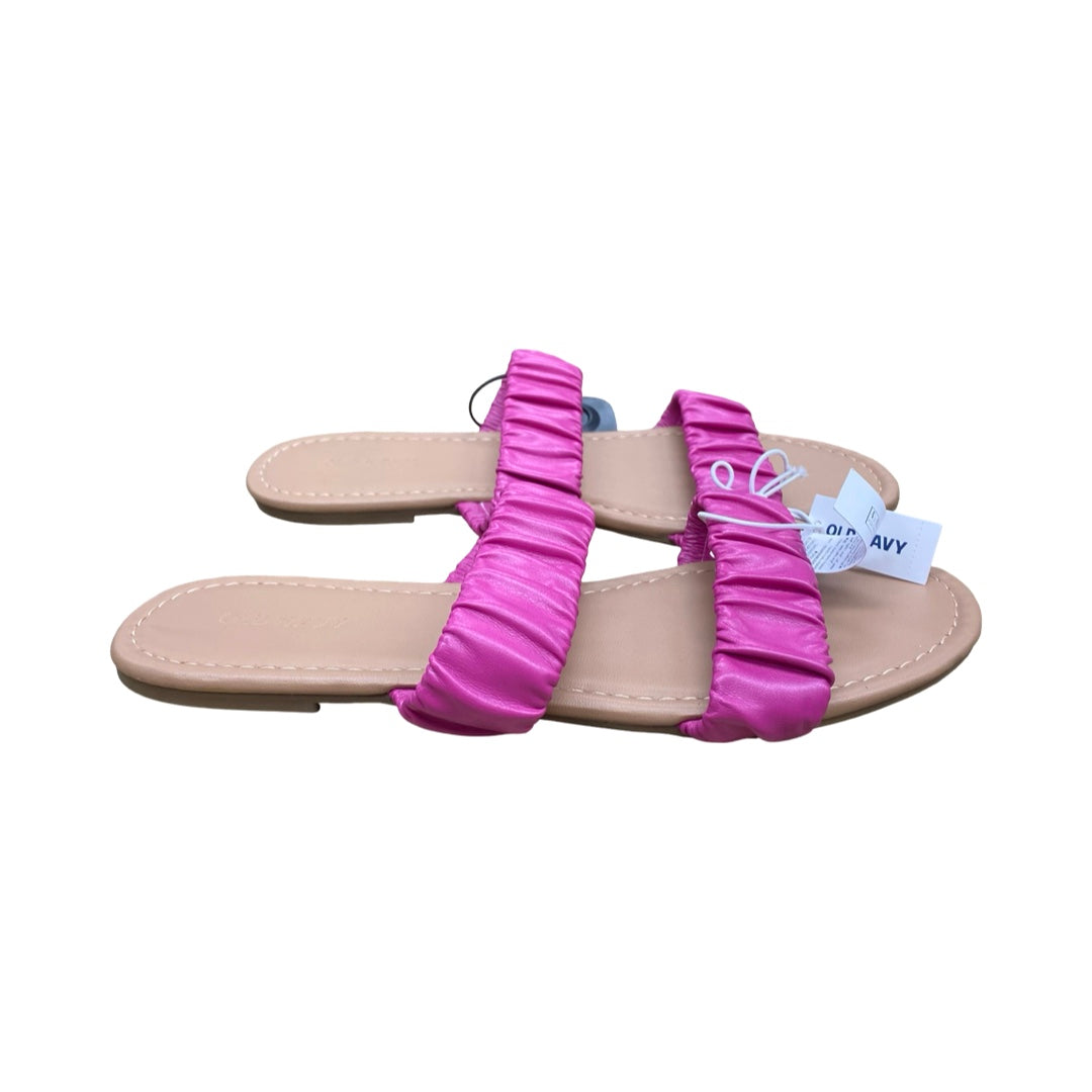 Sandals Flats By Old Navy In Pink, Size:8