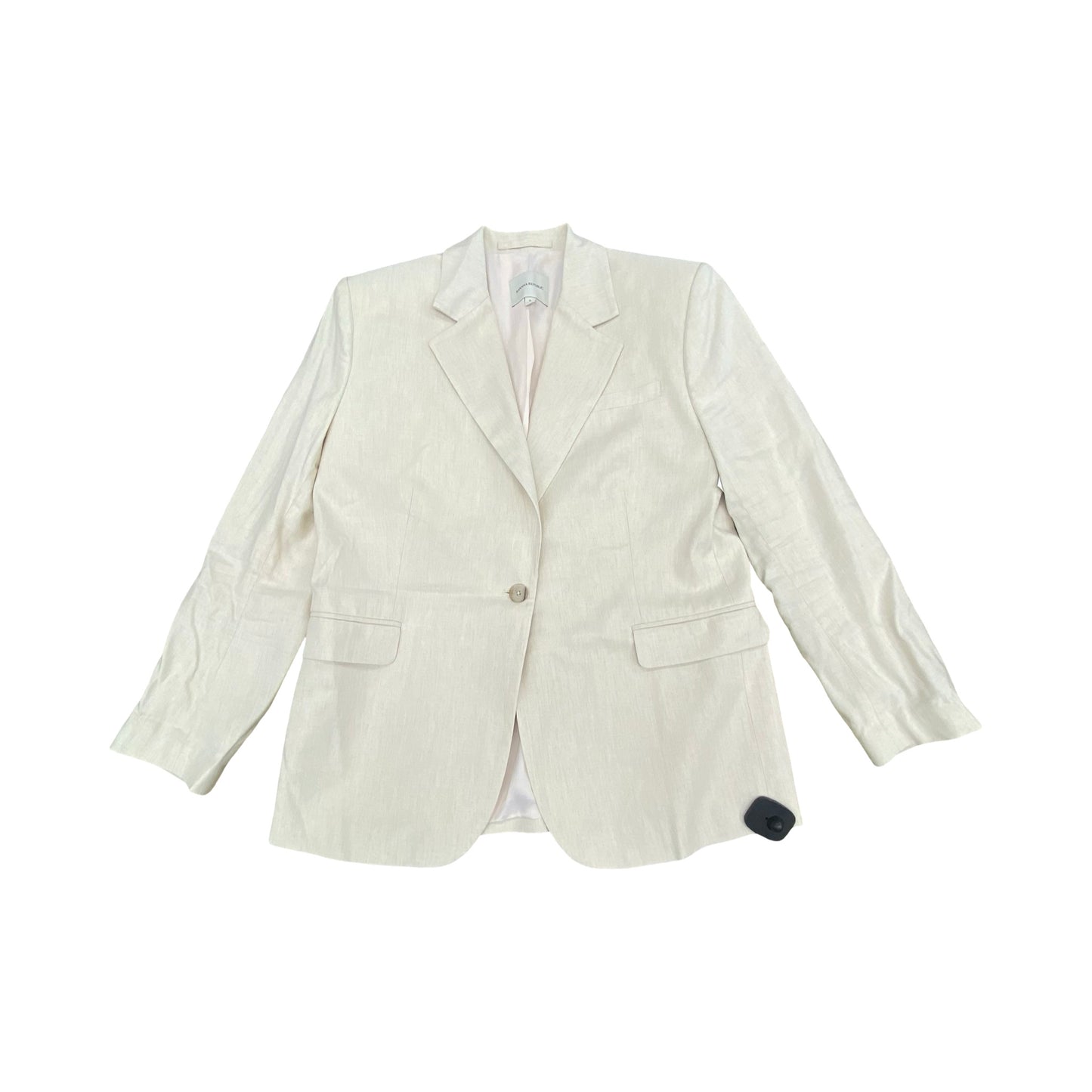 Blazer By Banana Republic In Cream, Size:S