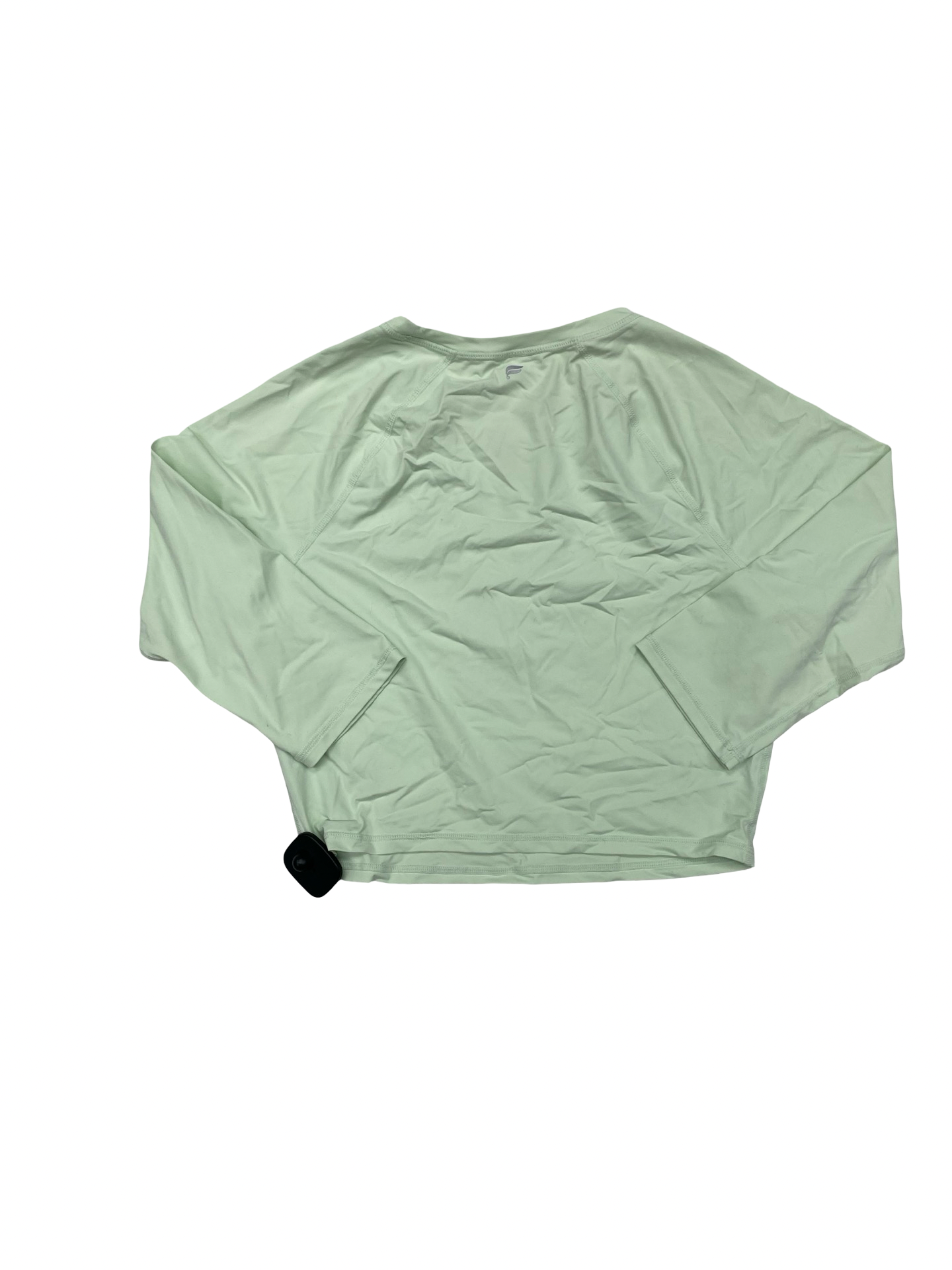 Athletic Top Ls Crewneck By Fabletics In Green, Size:S