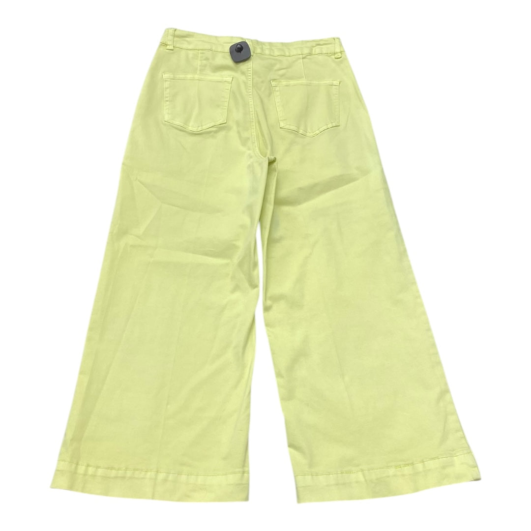 Pants Wide Leg By Charlie B In Yellow, Size:8