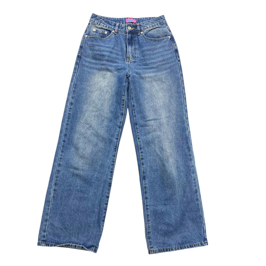 Jeans Wide Leg By Edikted In Blue Denim, Size:S
