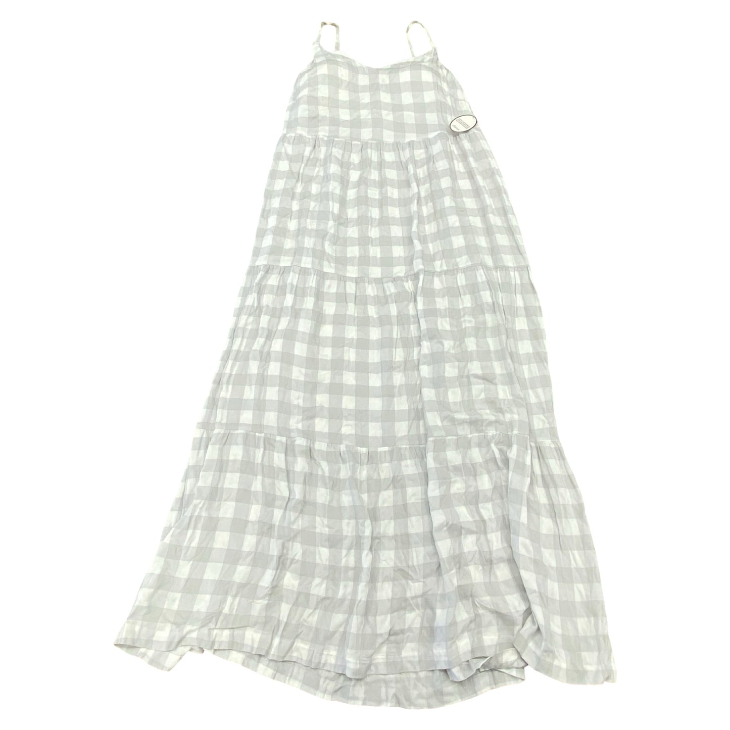Dress Casual Maxi By Soma In Checkered Pattern, Size:L