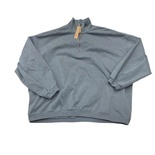 Sweatshirt Crewneck By Skims In Teal, Size:L