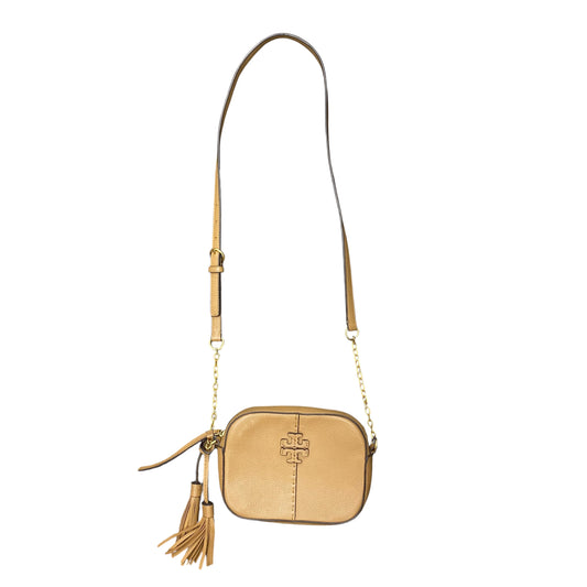 Handbag Designer By Tory Burch In Brown, Size:Small