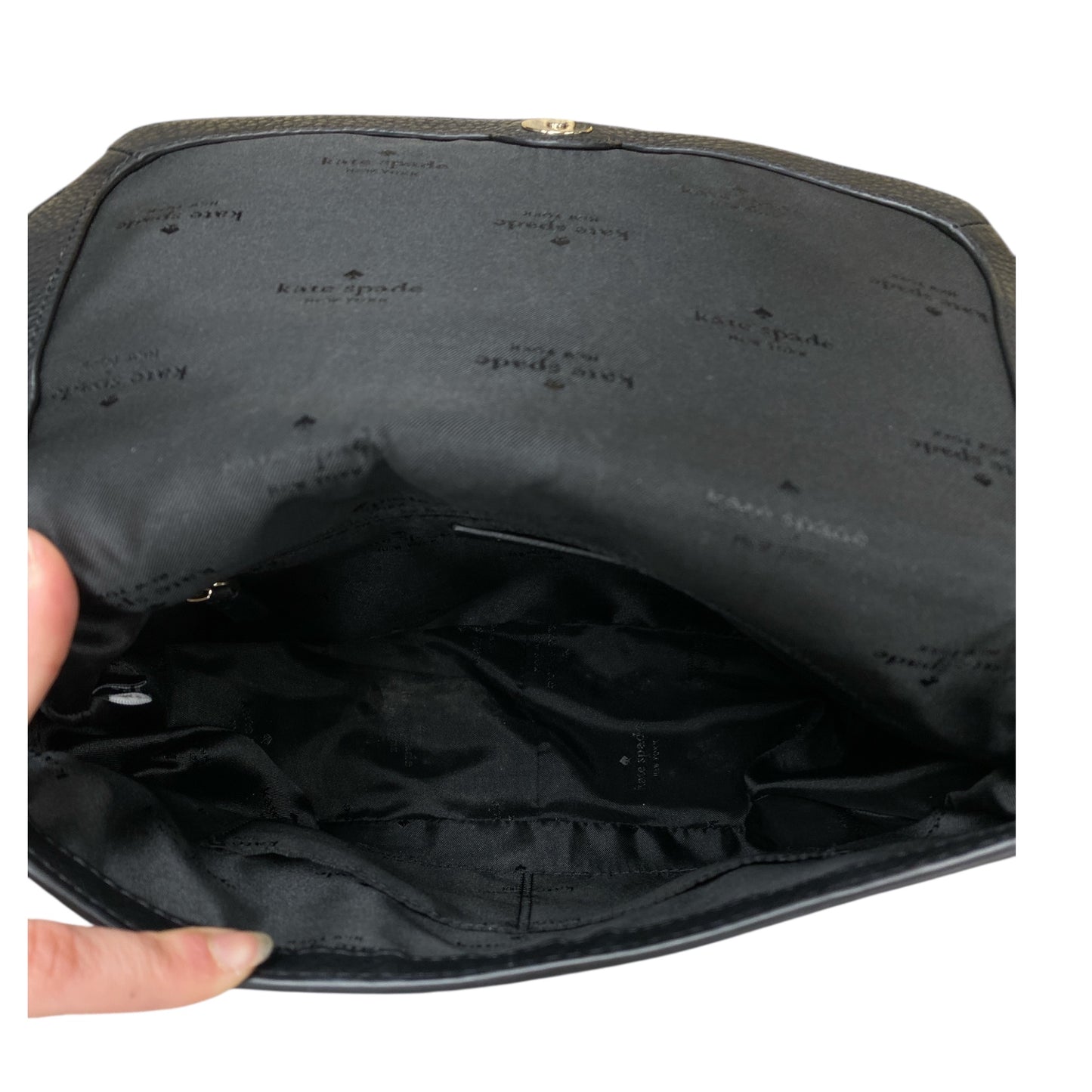 Handbag Designer By Kate Spade In Black, Size:Medium