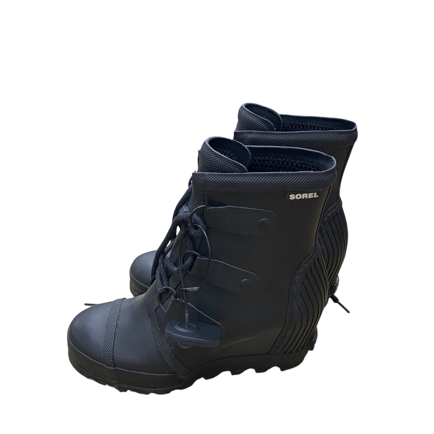Boots Designer By Sorel In Black, Size:8