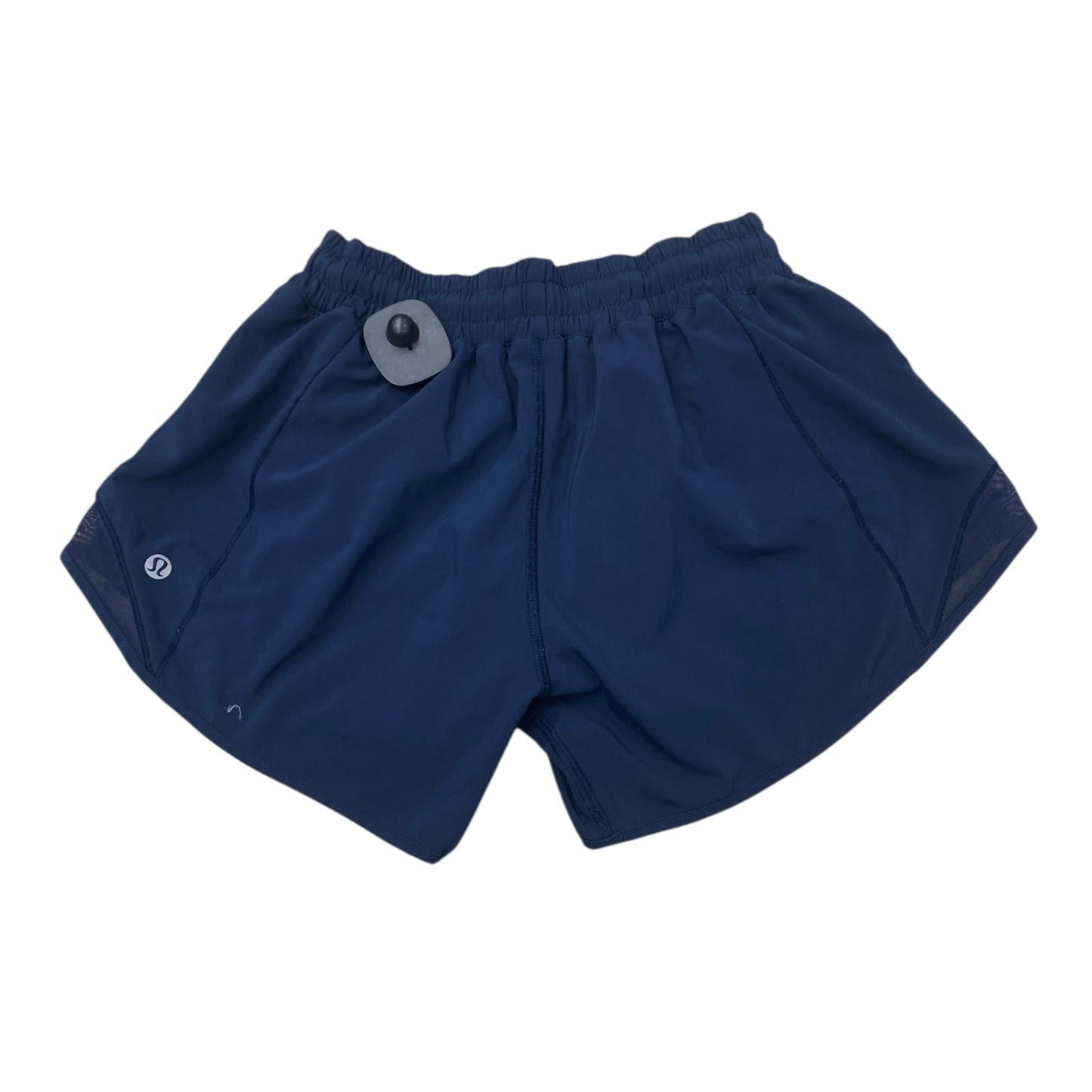 Athletic Shorts By Lululemon In Blue, Size:4