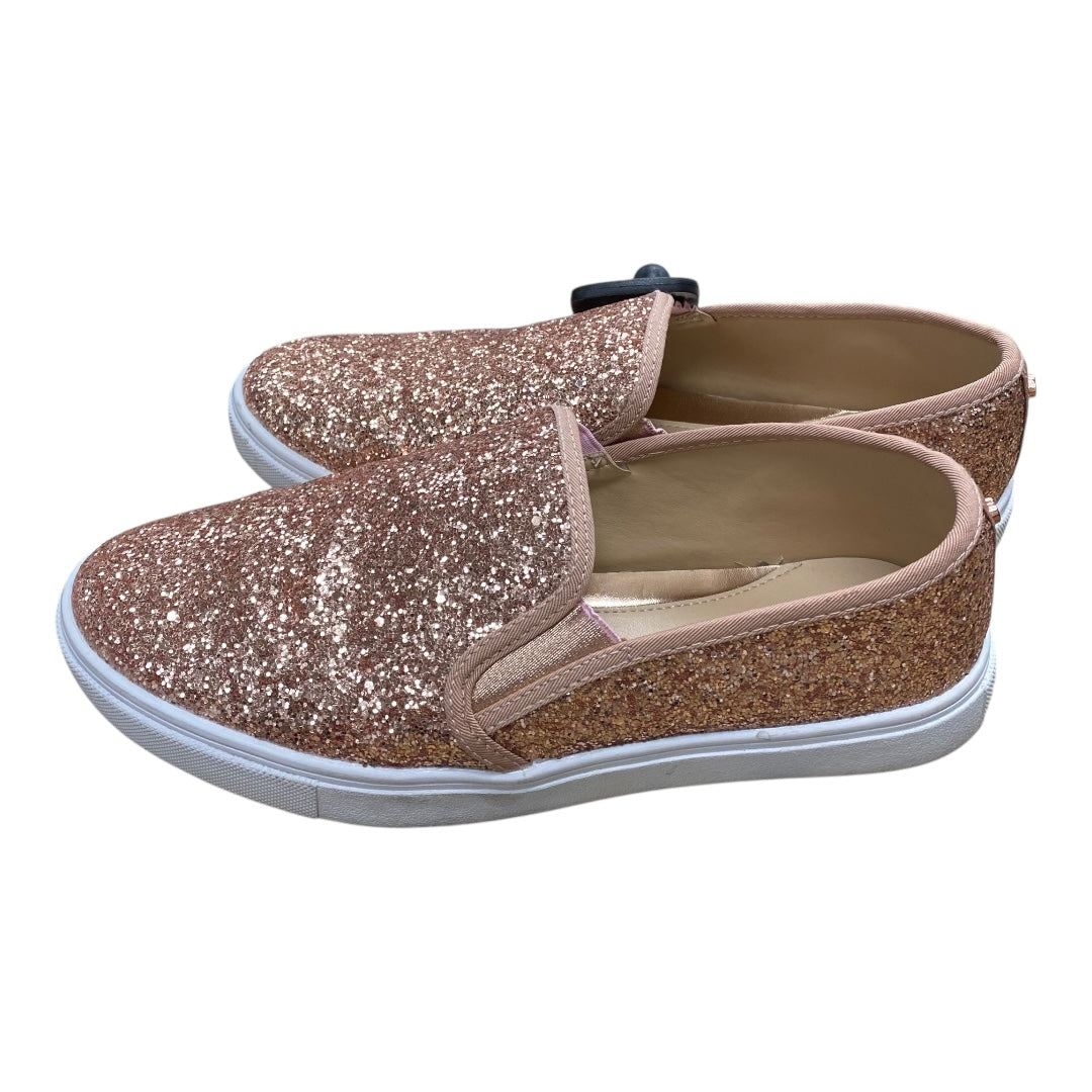 Shoes Flats By Cmc In Rose Gold, Size:9.5
