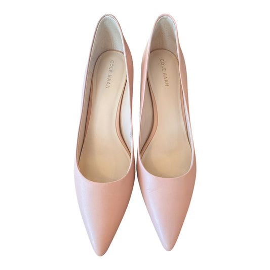 Shoes Heels Kitten By Cole-Haan In Beige, Size:7.5