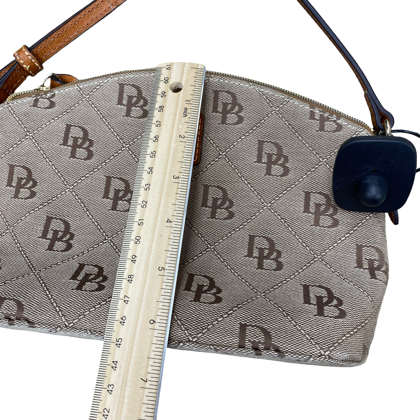 Handbag Designer By Dooney And Bourke In Brown, Size:Small