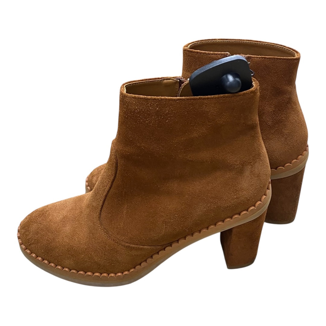Shoes Designer By See By Chloe In Brown, Size:7