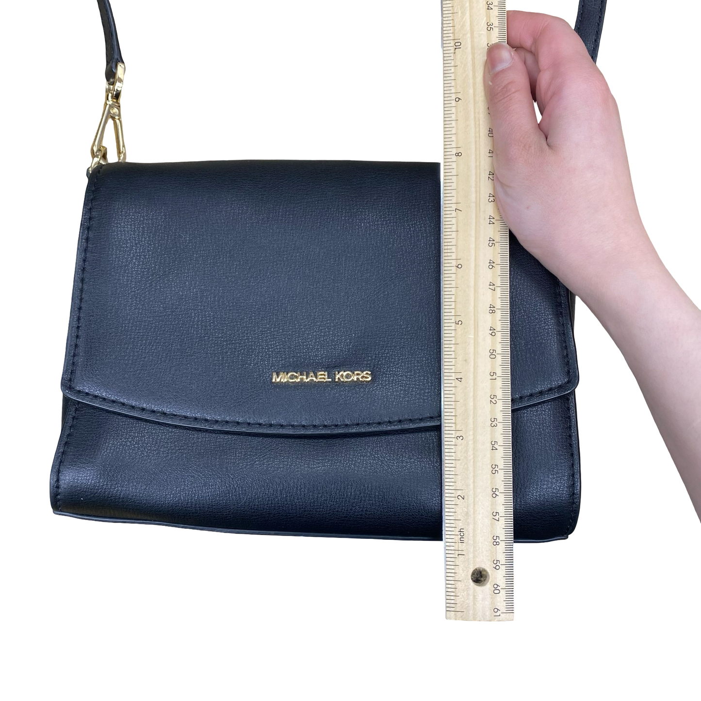 Handbag Designer By Michael Kors In Black, Size:Medium