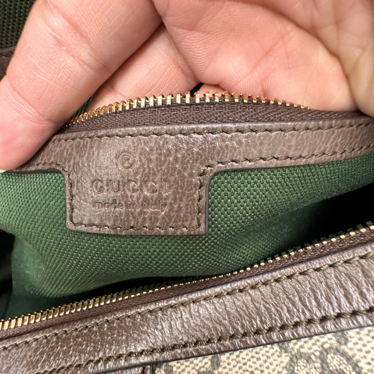 Handbag Luxury Designer By Gucci Ophidia Boston In Multi, Size:Medium