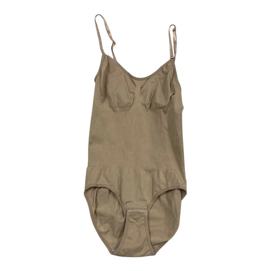 Bodysuit By Clothes Mentor In Tan, Size:L