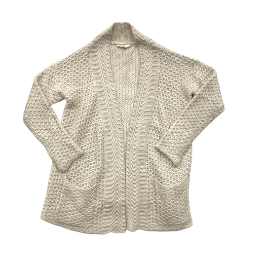 Sweater Cardigan By Lovestitch In Cream, Size:M