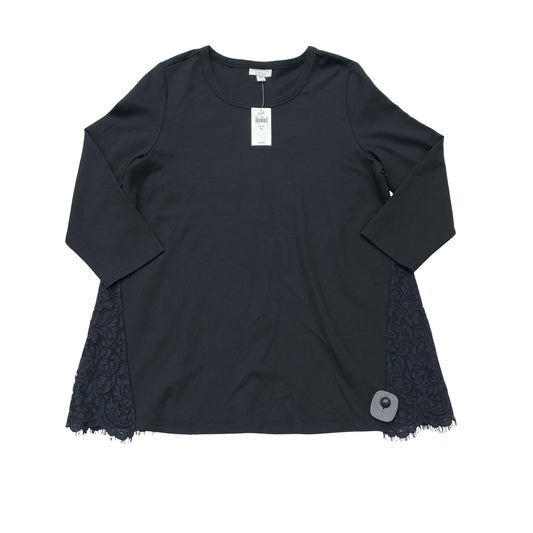 Top Ls By J. Jill In Black, Size:M