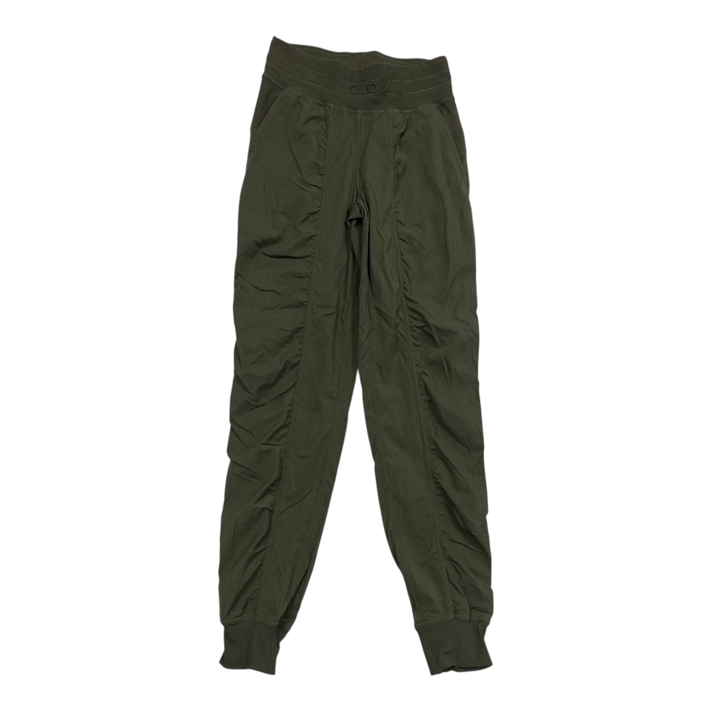 Athletic Pants By Lululemon In Green, Size:2
