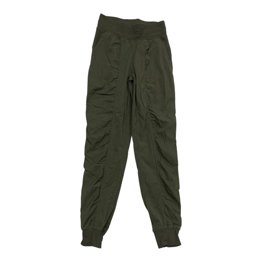 Athletic Pants By Lululemon In Green, Size:2