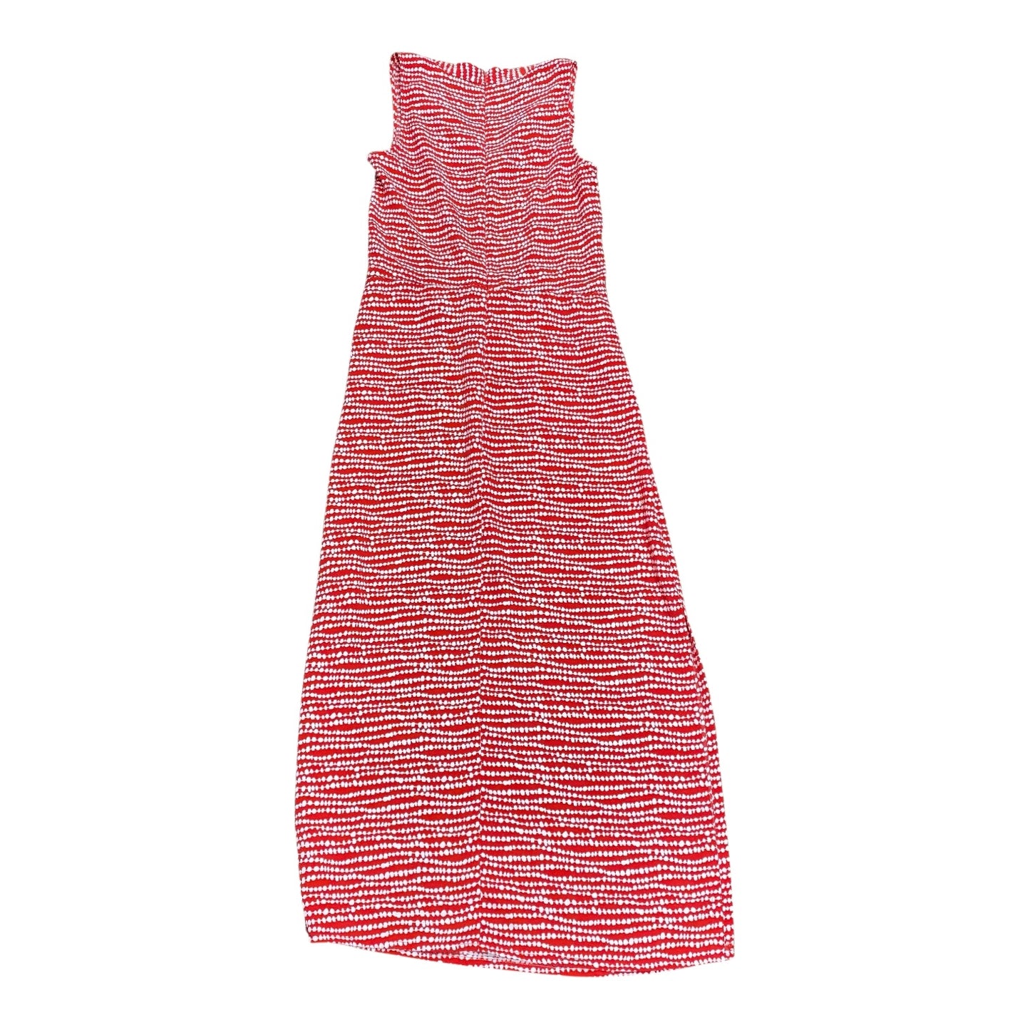 Dress Casual Maxi By Halogen In Red & White, Size:S