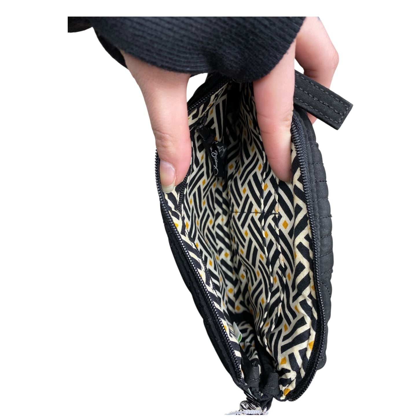 Wristlet By Vera Bradley In Black, Size:Small