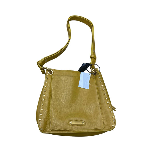 Handbag Designer By Rebecca Minkoff In Gold, Size:Small
