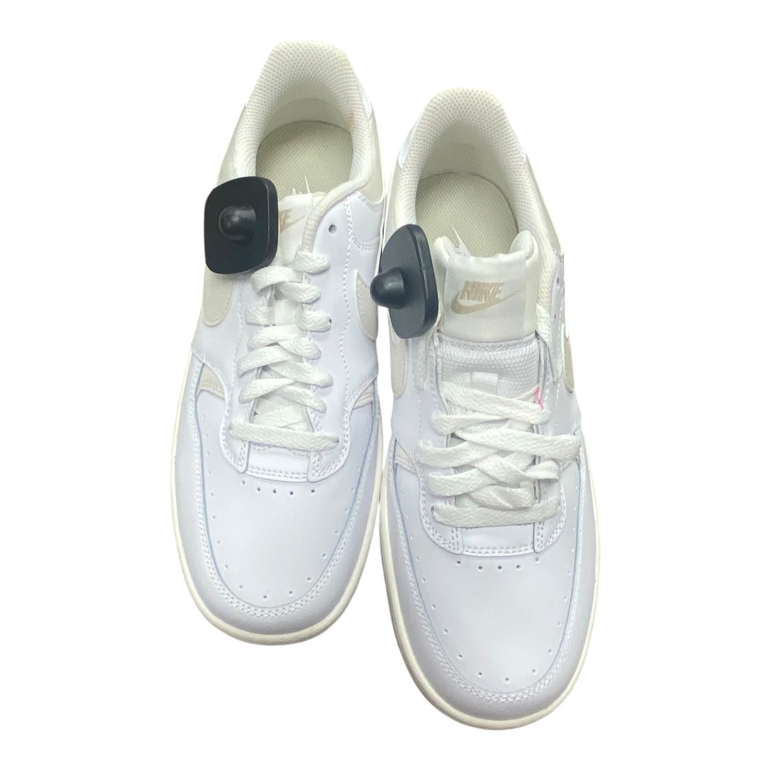 Shoes Athletic By Nike In Cream, Size:9.5