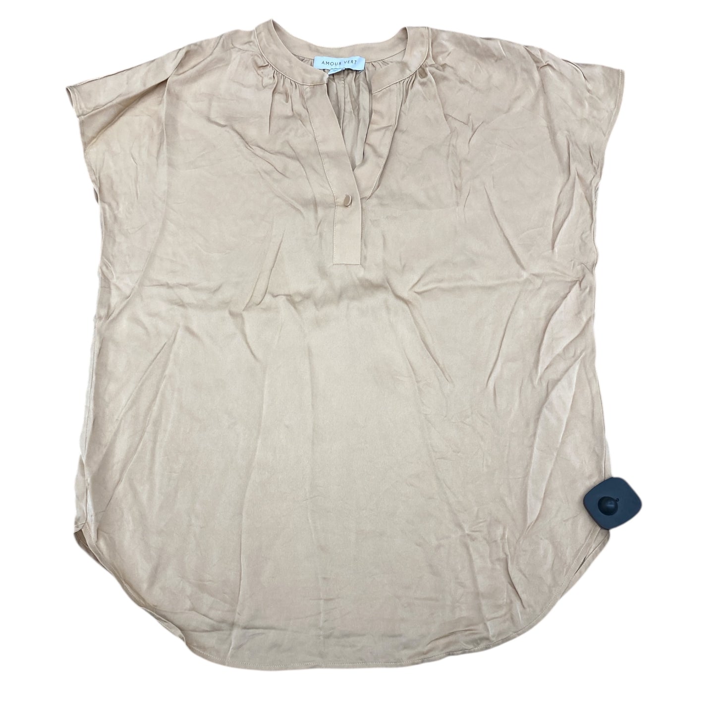 Top Ss By Amore In Beige, Size:S