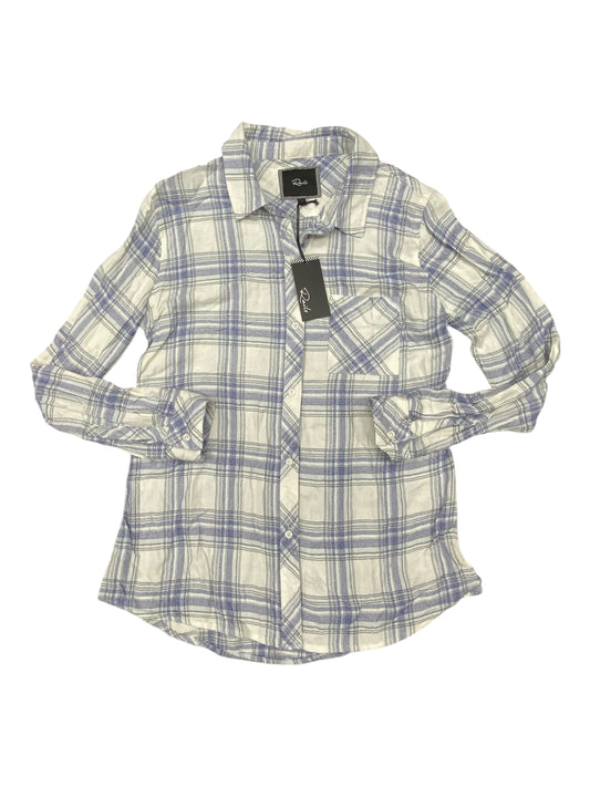 Top Ls By Rails In Plaid Pattern, Size:M