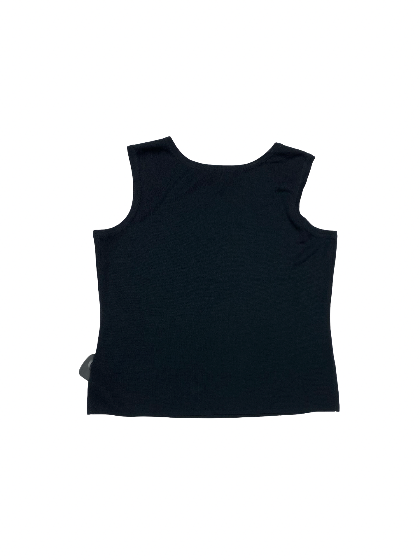 Top Sleeveless By Ming Wang In Black, Size:M