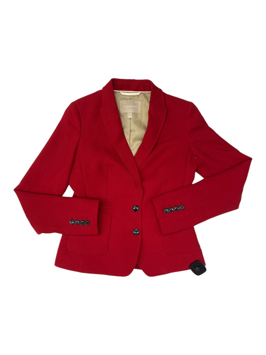 Blazer By Banana Republic In Red, Size:0
